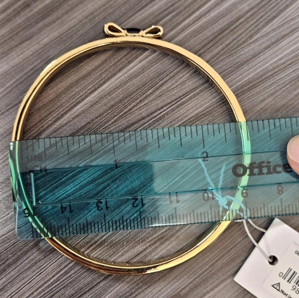 NWT Kate Spade ♠️ Bow Bangle From The 2014 'Take A Bow' Collection - Picture 5 of 9